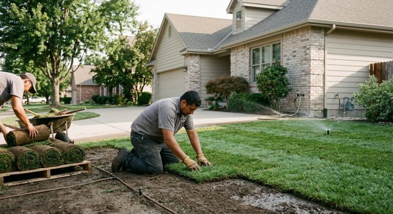Fescue Sod Installation in Aiken, SC